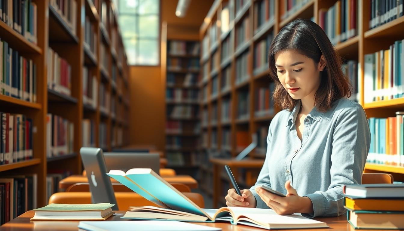 Students collaborating in study space